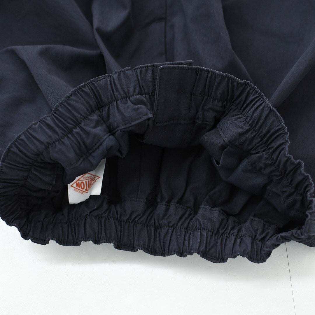 DANTON [ダントン] W C/N Twill Double Pleated Easy Pants [DT