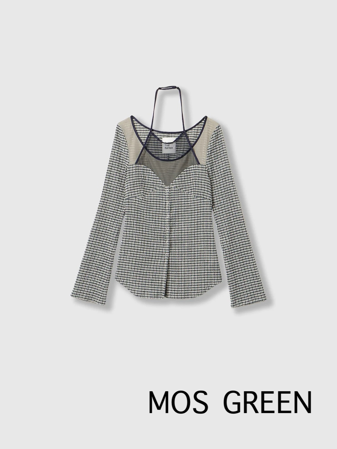 【26AW】THINGS THAT MATTER シングスザットマター /トップス / CHAOS BUSTIER TOPS　0586TM0557P - 8