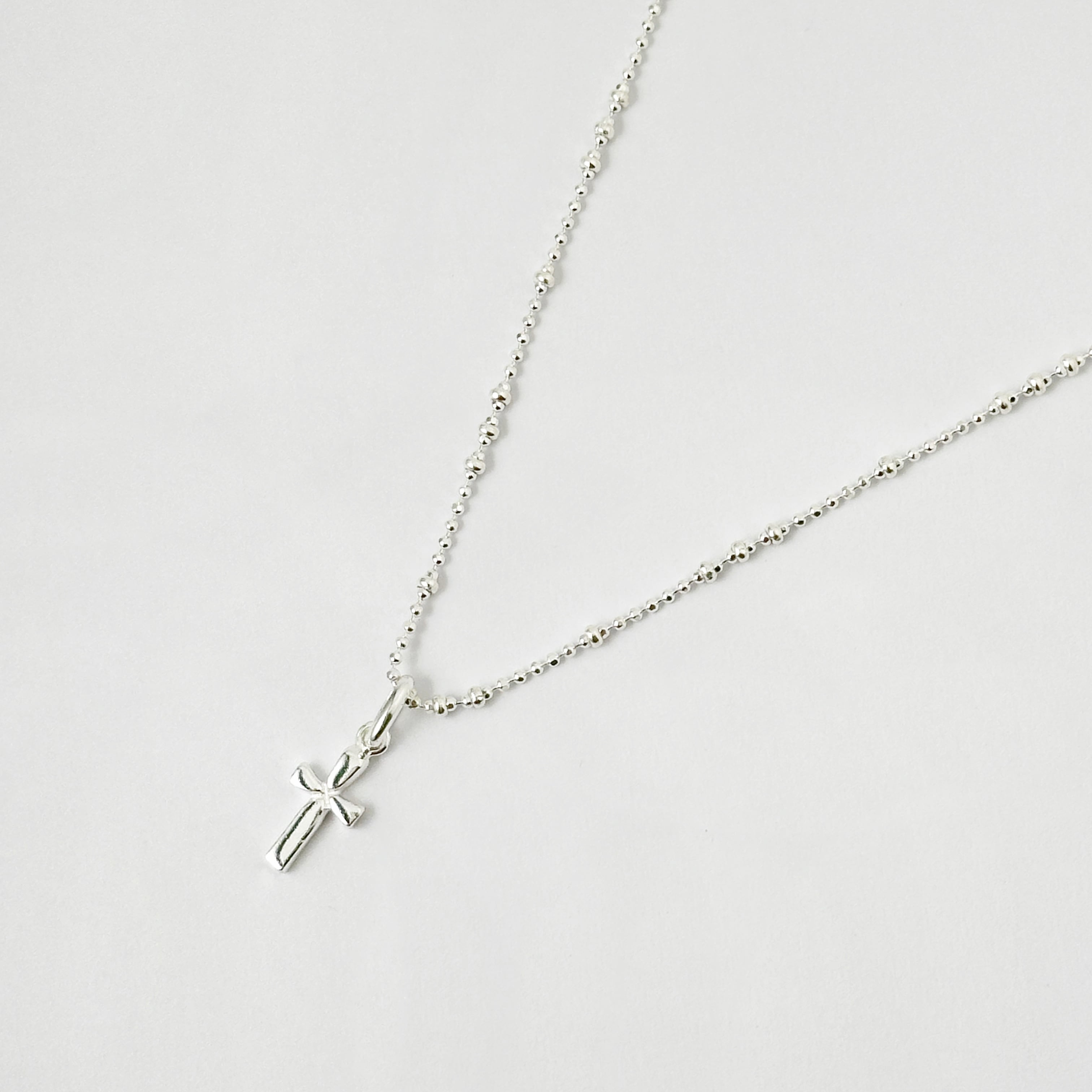 プチ クロス ネックレス