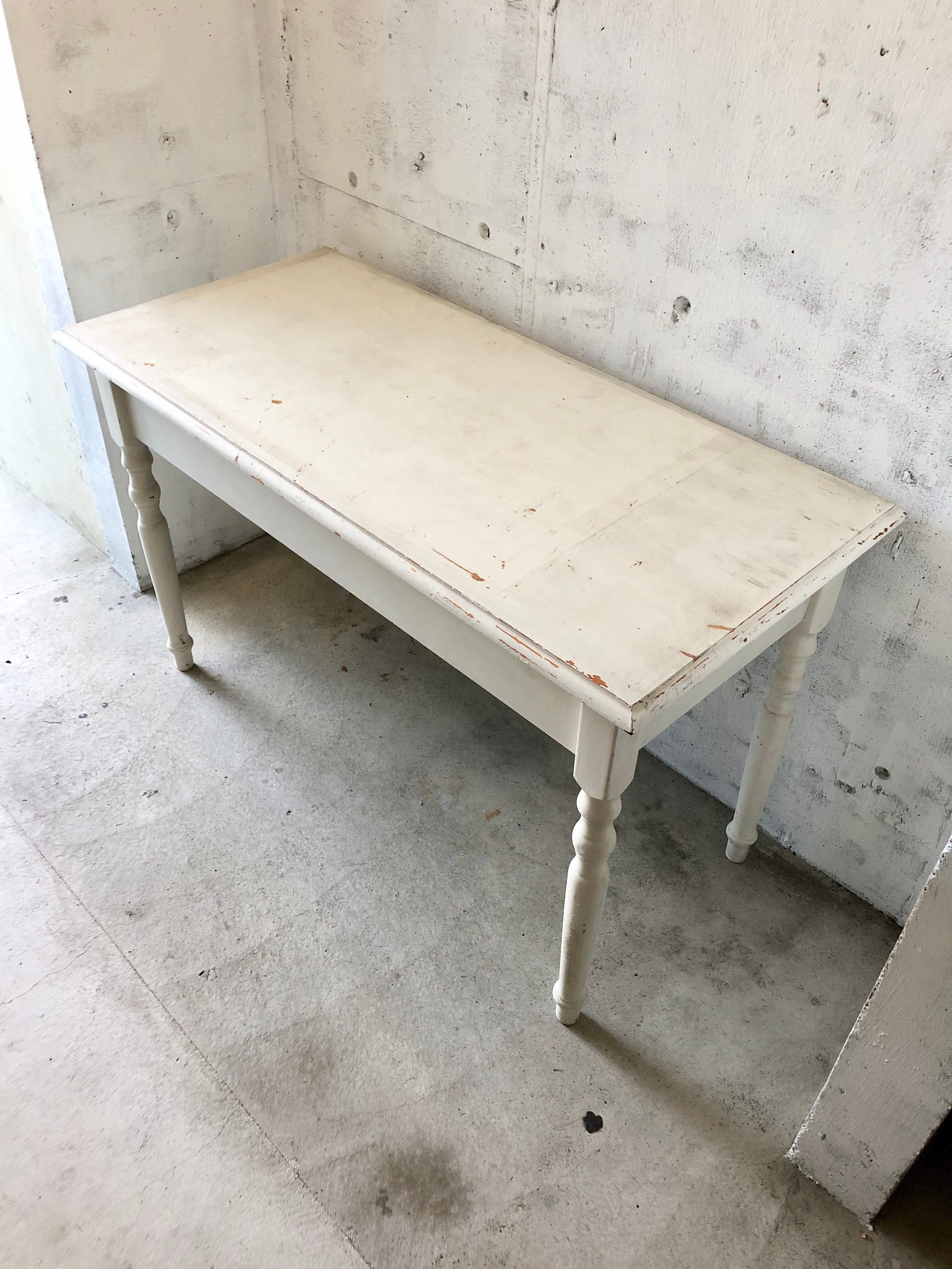 シャビーシックな木製デスク［古家具］ | giraffes craft