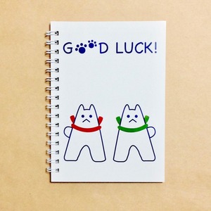 A6ノート　GOOD LUCK!