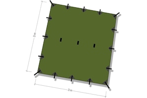 DDタープ 3x3 DD Tarp タープ 3×3