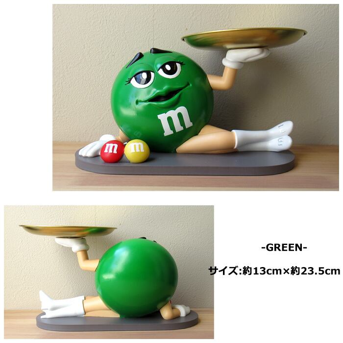 即納】 M&M's キャンディトレイ フィギュア 4体セット z-053 | ダブル