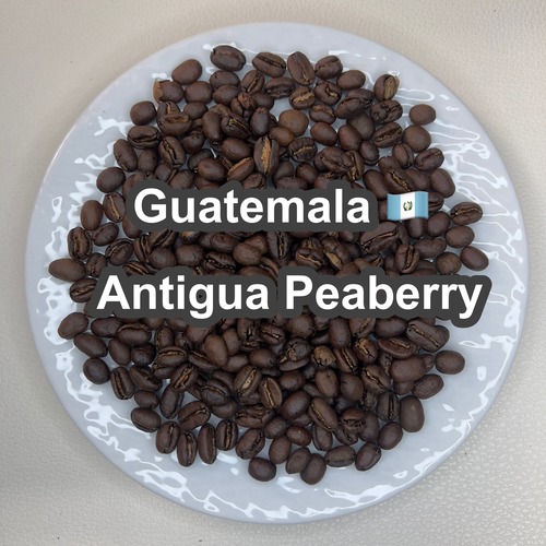 Guatemala Antigua Peaberry（グアテマラ アンティグア ピーベリー）100g 【受注焙煎・自家焙煎コーヒー豆】【爽やかな酸味と深いコク】