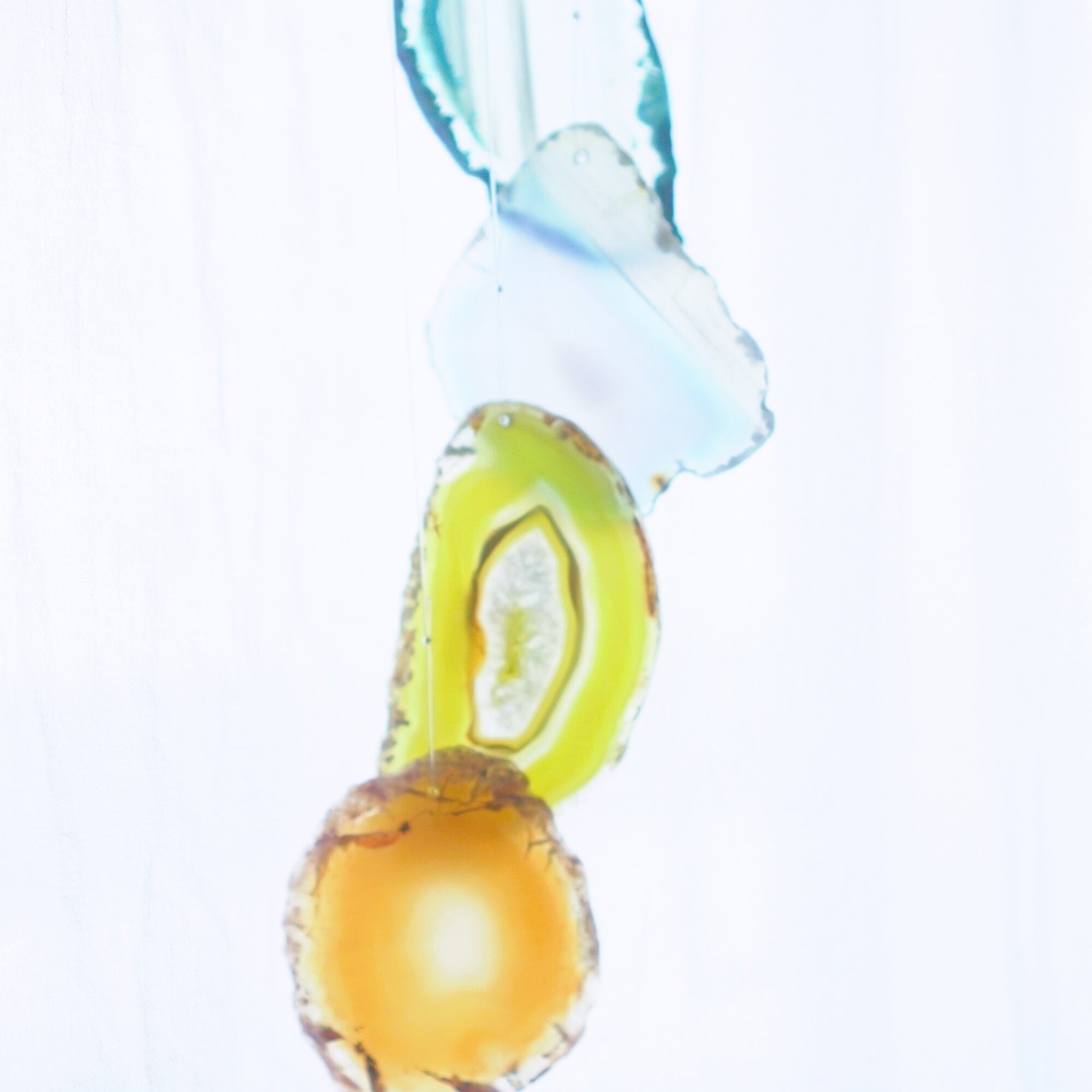 Warm Beach 05 - アゲートヒーリングチャイム / Agate Sun Catcher Wind Chime 527