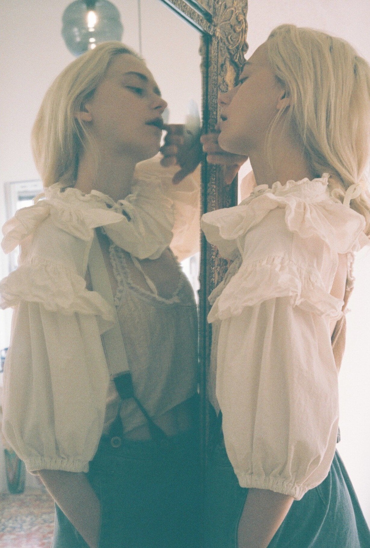 Holder blouse/white | papier.official