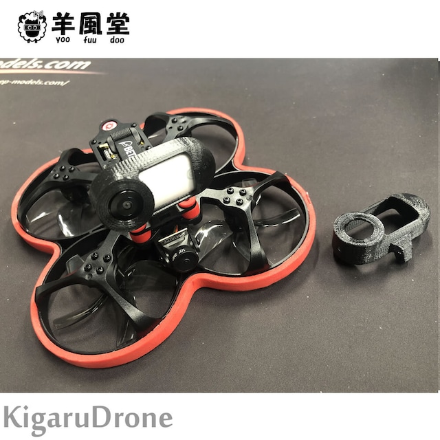 【羊風堂 yoo foo doo】 beta95XV3用 Insta360GO / GO2 /Peanut用　横置カメラマウント KigaruSP　360GO / GO2 / Peanut