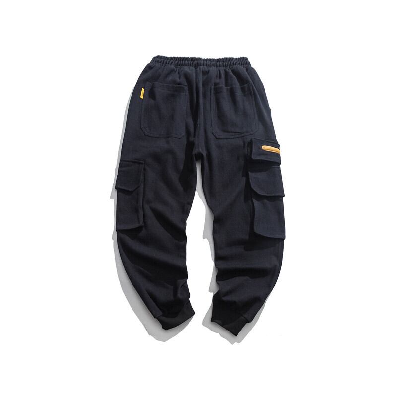 Yidao、ヴィンテージ、秋の紳士服、レトロ、マルチポケットスラックス、ストリートルーズ、多用途のツーリング、レギンスのトレンド-アリババ オータム 秋物 ビンテージ ポケット多め hip6-161122819457577