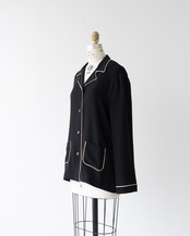 〈valentino〉Piped shirt