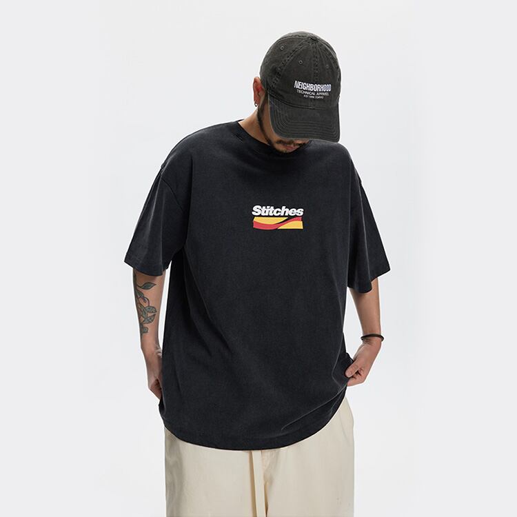 ★AMERICAN RETRO HALF SLEEVE T（unisex)　　　A0489