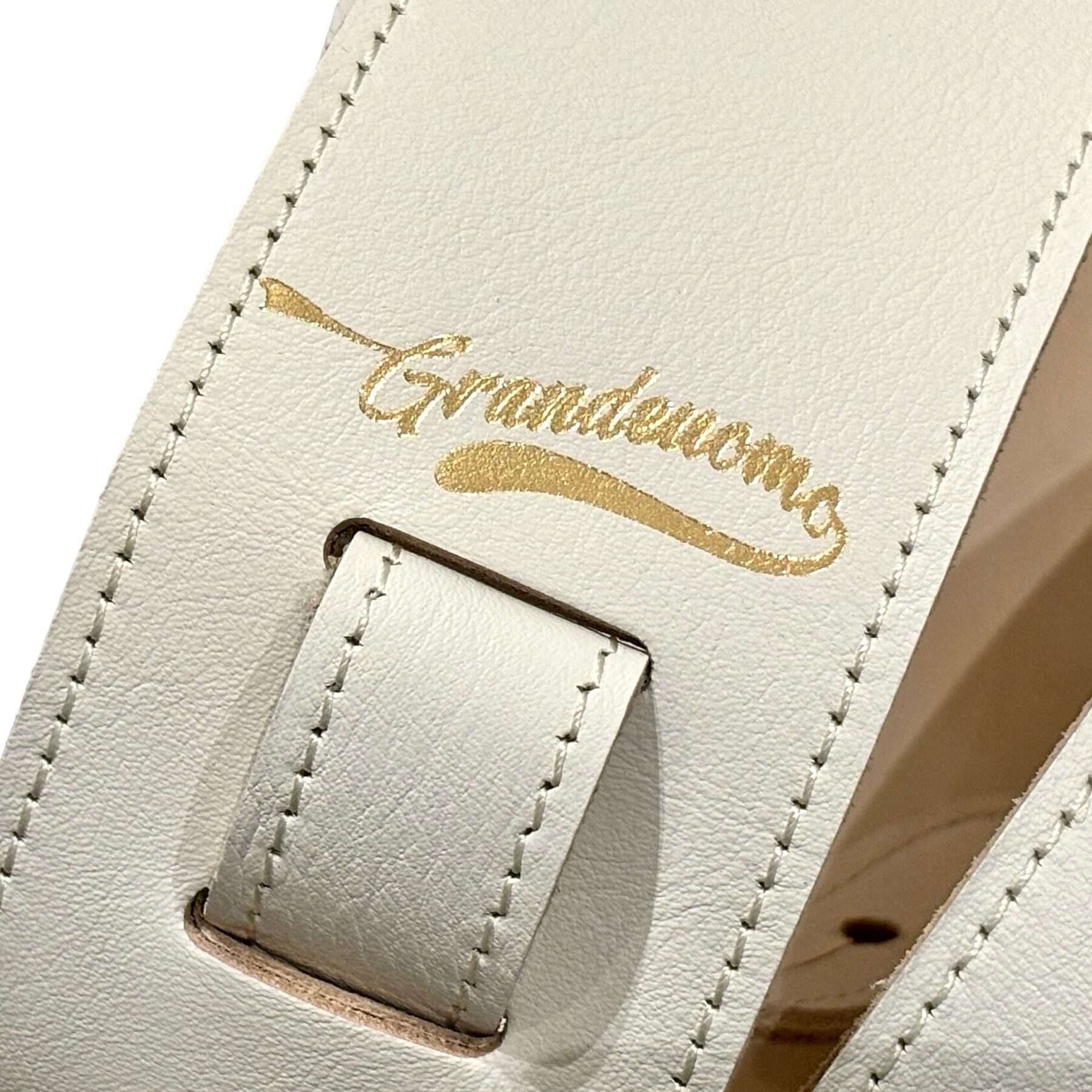 G-Standard Strap Pure White | ギターストラップ専門店 Grande uomo