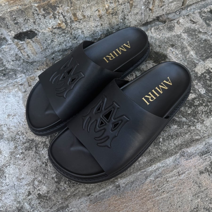 AMIRI】MA LEATHER SANDAL | AYIN