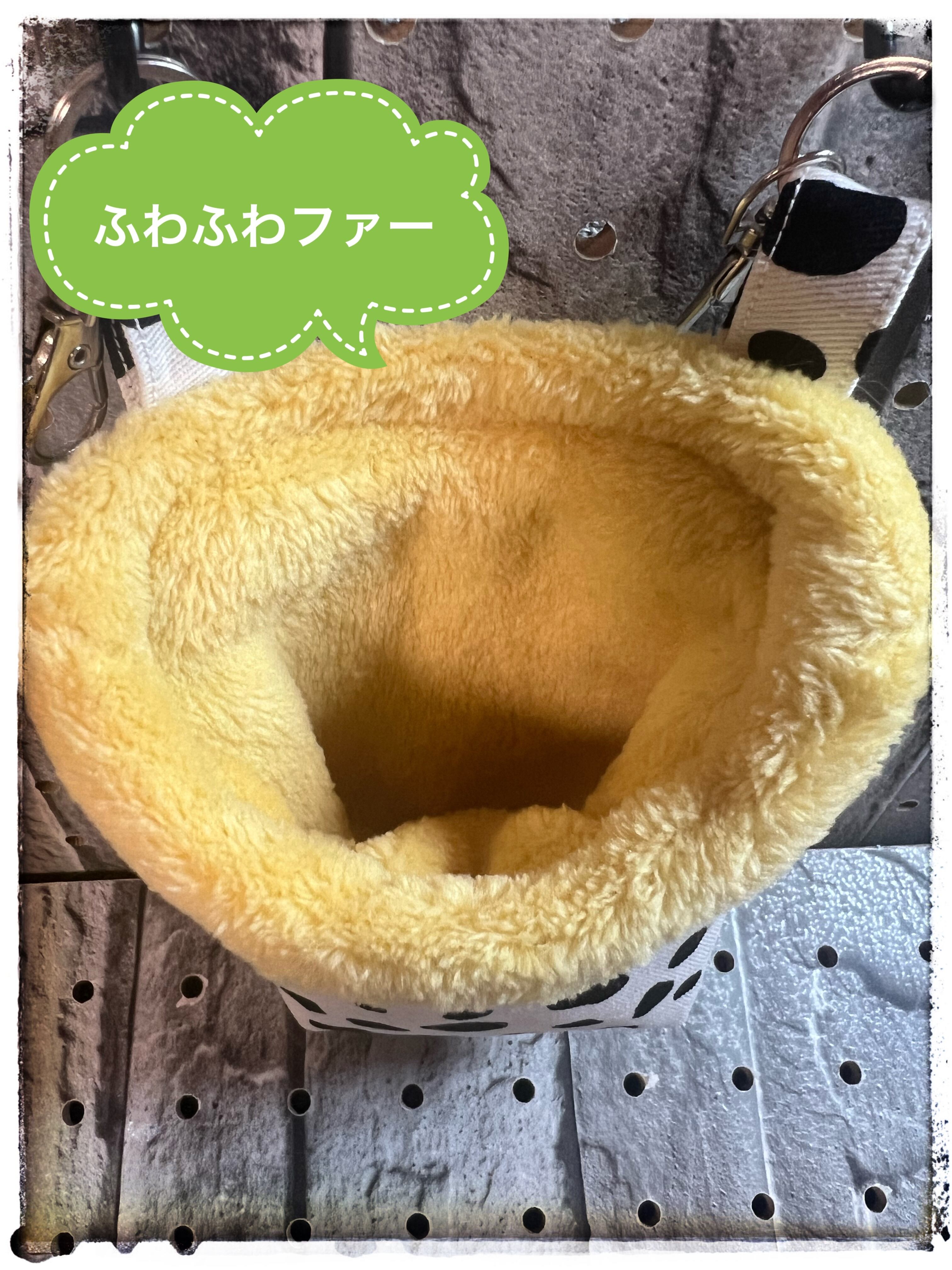 モモンガポーチ☆牛柄 Sサイズ | モモズとわたしのおうち