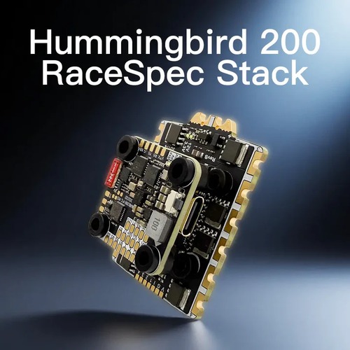 NewBeeDrone Hummingbird 200 RaceSpec Stack 20x20mm – ELRS FC + 80A AM32 ESC