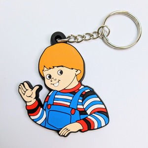 送料無料！ ★ラバーキーホルダー★ 〘75〙【chucky（チャッキー）】 〚アメリカン雑貨 アメトイ〛