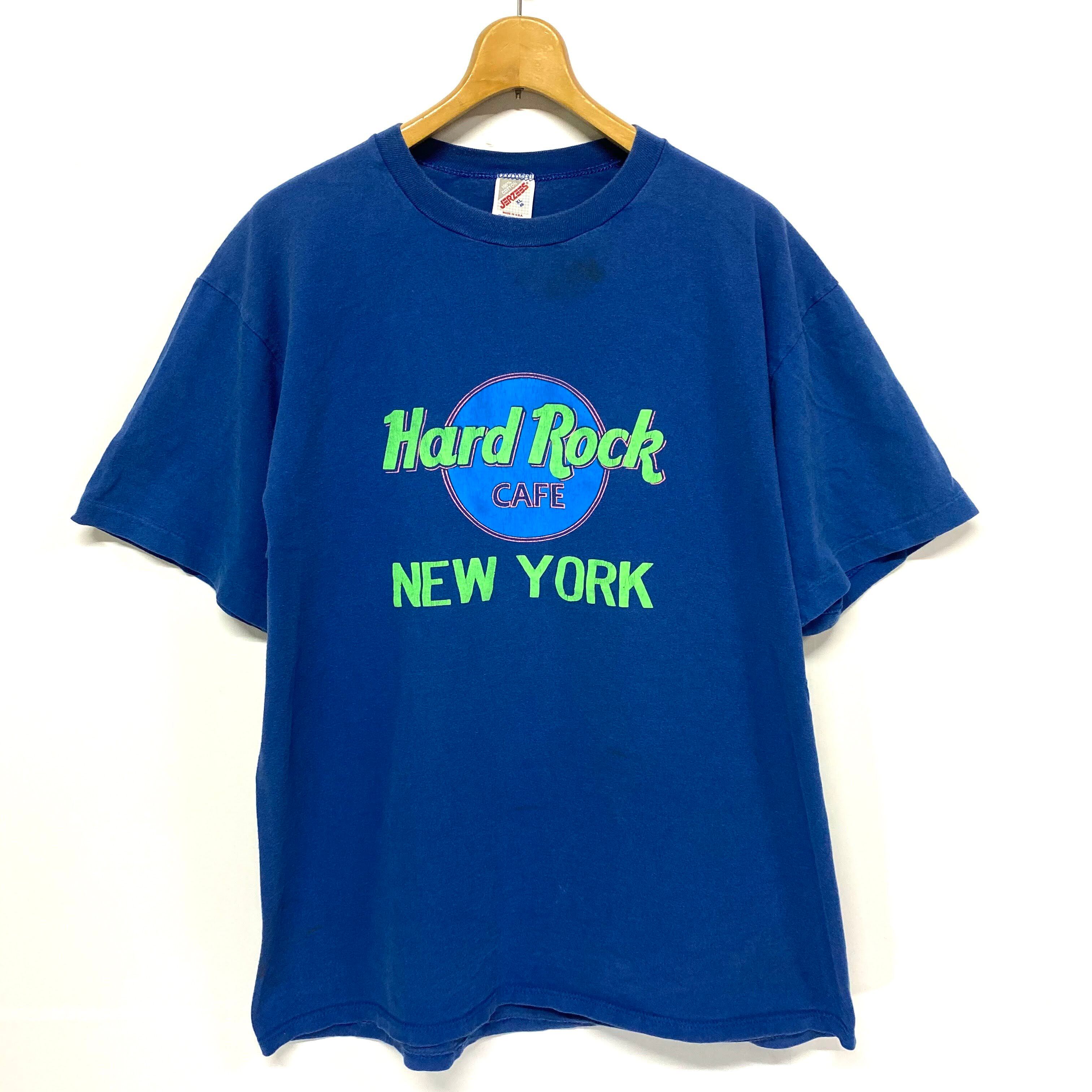 ハードロックカフェ HARD ROCK CAFE NEW YORK アドバタイジングTシャツ メンズXL /eaa313582