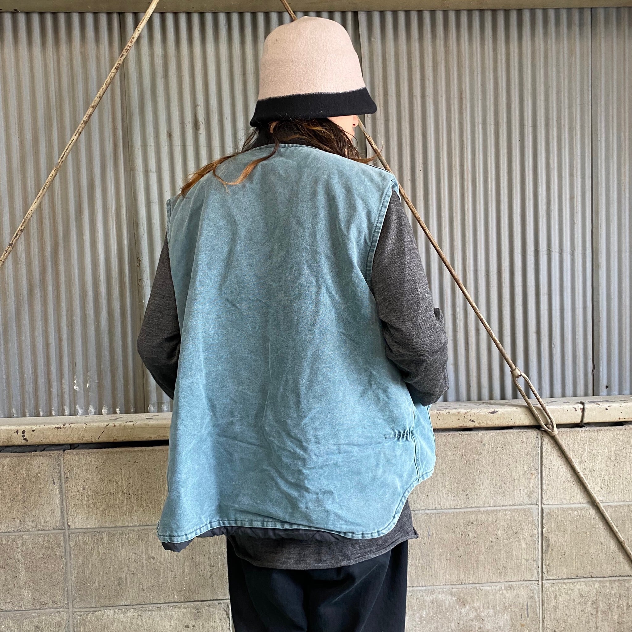 Carhartt カーハート ダック地 ワークベスト メンズXL相当 古着