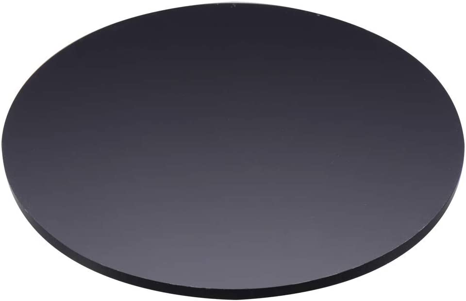 黒色(ブラック) 円形アクリル板 直径1080mm 板厚3mm 国産