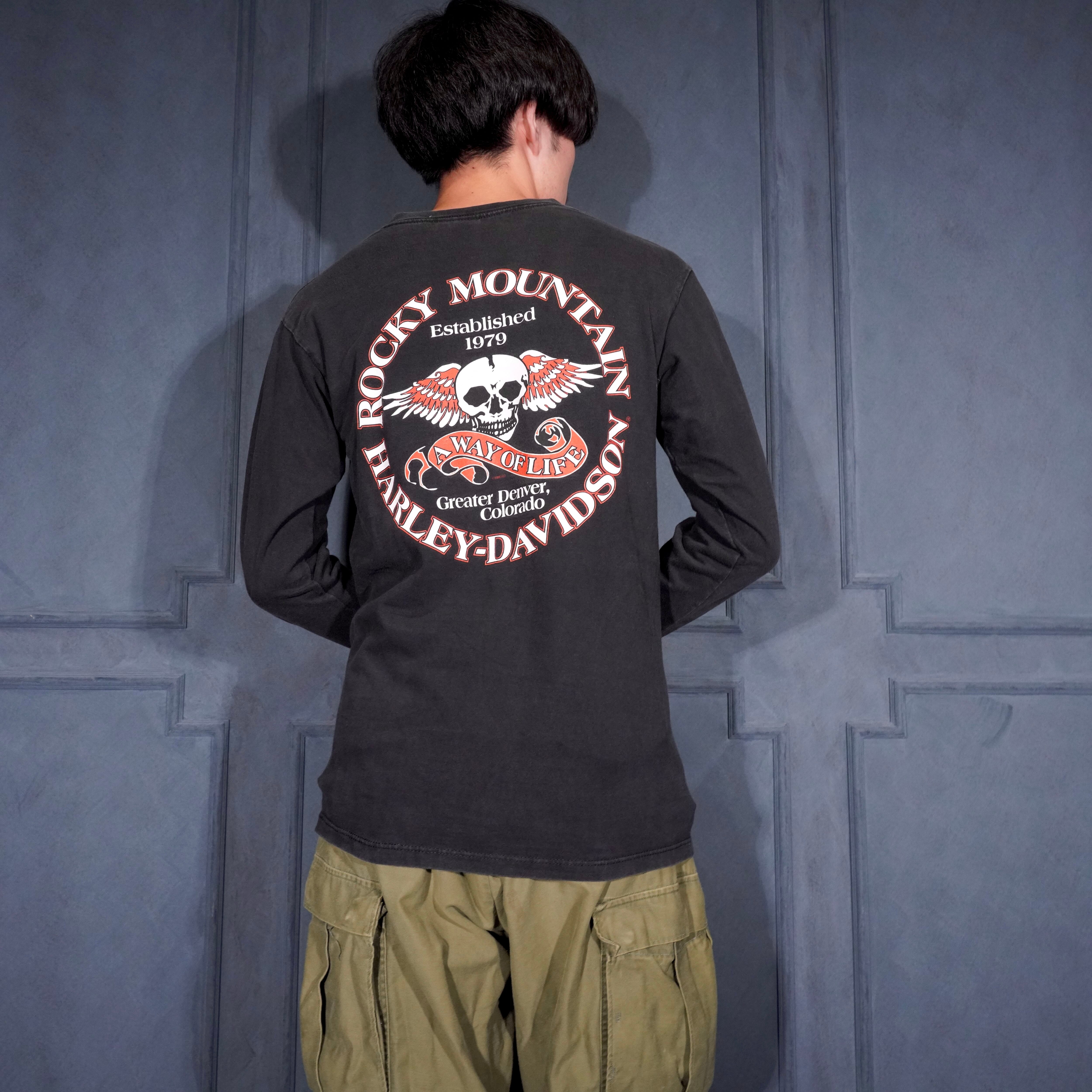 90's〜00's USA VINTAGE HOLOUBEK HARLEY DAVIDSON ROCKY MOUNTAIN