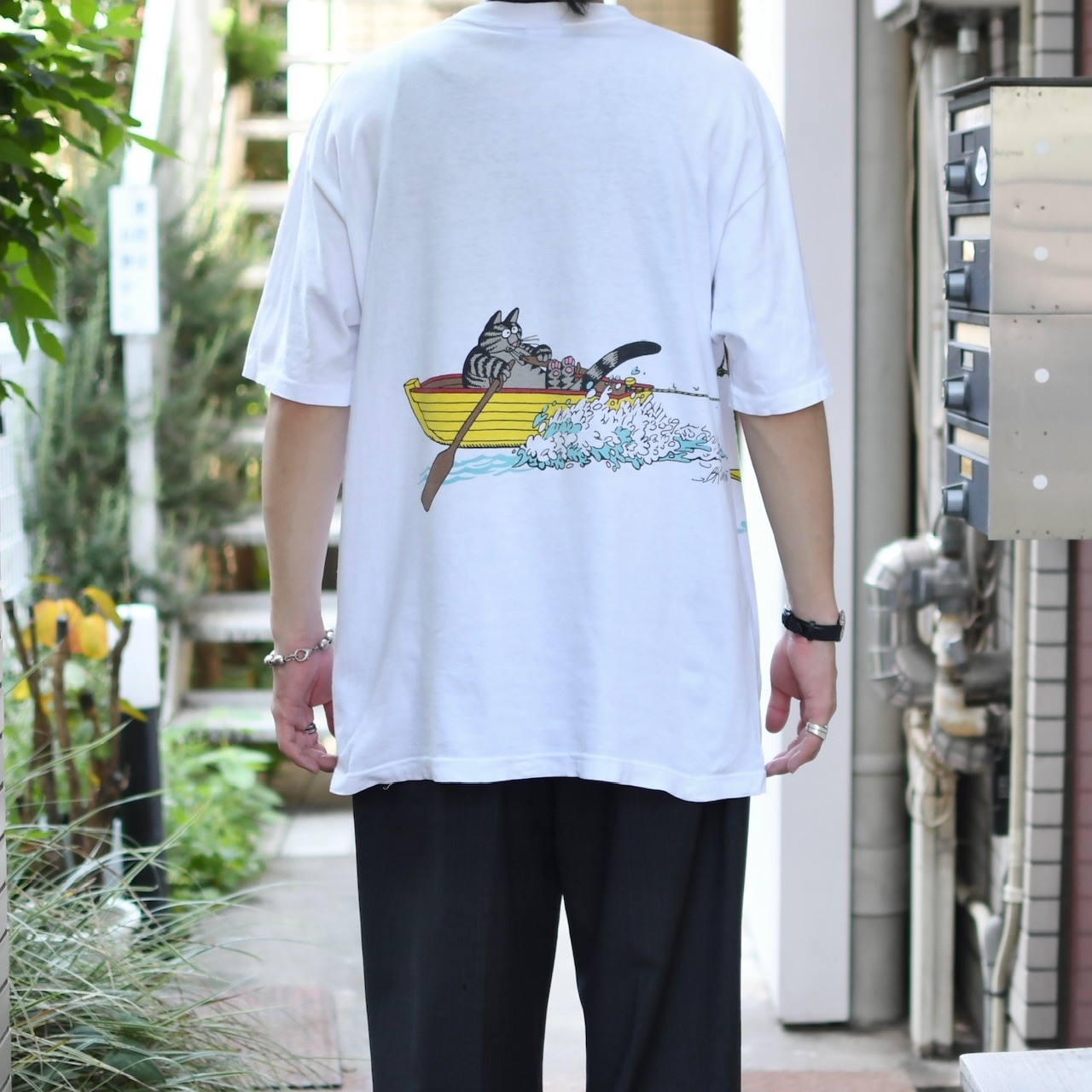 crazy shirt Kliban Cat print tee