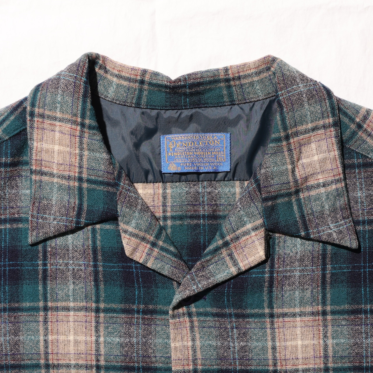 美品 XL 70s オンブレ Pendleton Board Shirt ペンドルトン ボードシャツ