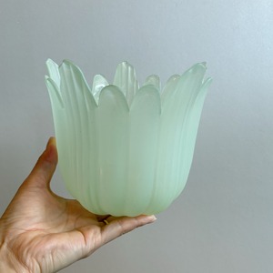 花型ガラスベース