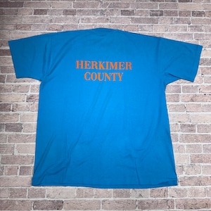 Ⓚ 1990S HERKIMER COUNTY T-SHIRT SIZE XL WING FOOT
