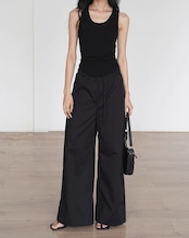 Cotton easy wide Pants T20315