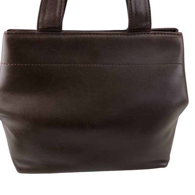 CHANEL シャネル ショルダーバッグ ブラウン ココマーク ターンロック レザー 2way vintage ヴィンテージ オールド kkmbzd