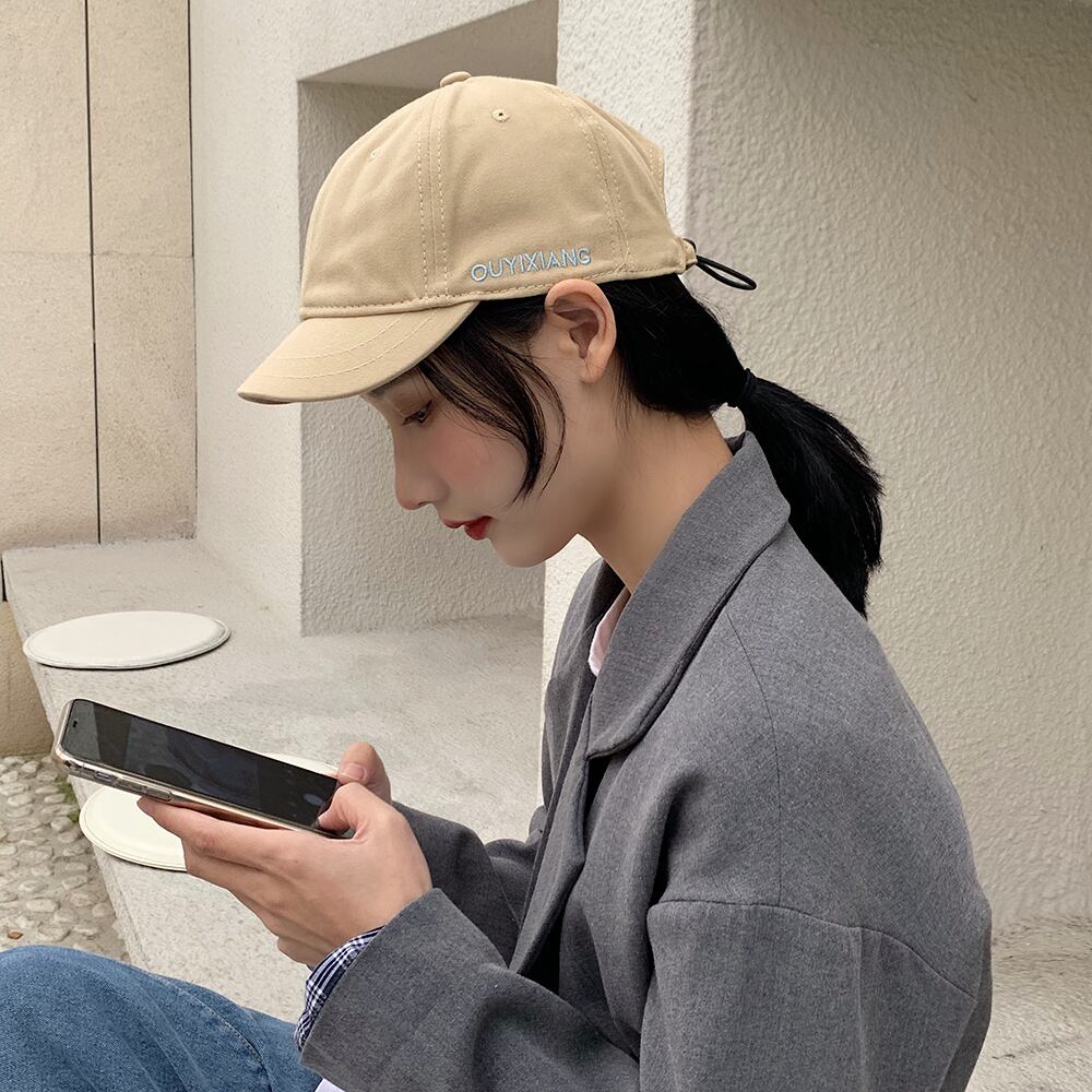 カジュアルショートキャップ スプリングサマー 帽子 春物 夏物 ブラック・アイド・ピーズ37836966049