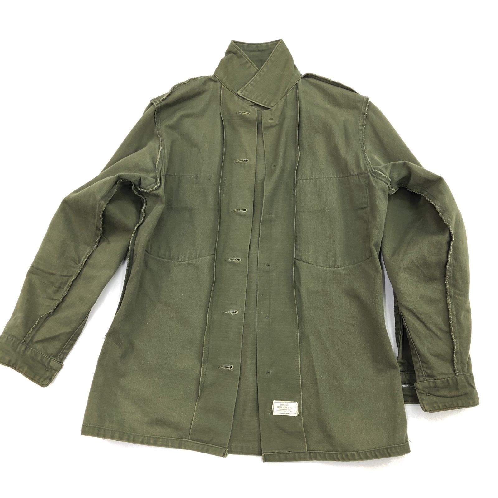U.S.ARMY 70年代 USA製 OG-107 ユーティリティシャツ UTILITY SHIRT