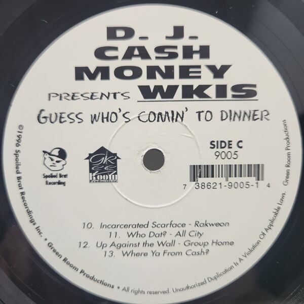 D.J. Cash Money / Guess Who's Comin' To Dinner [9005] - 画像5