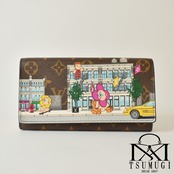 LOUIS VUITTON ルイヴィトン モノグラム ヴィヴィエンヌ ポルトフォイユサラ ジョーヌ M81608