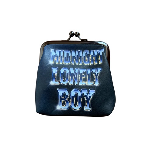 graphic mini pouch