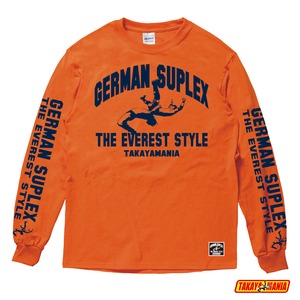 GERMAN L/S T-shirt ORANGE