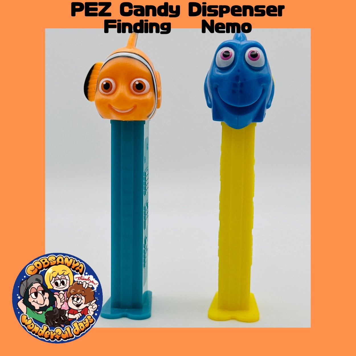 PEZ/ペッツ ファインディング・ニモ 「ニモ＆ドリー」 キャンディーディスペンサー セット