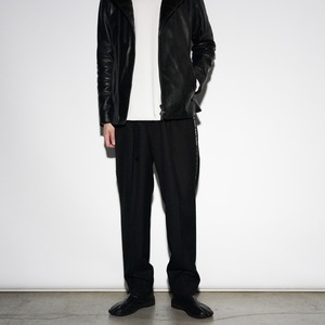 Belted Pants - "TAPERED" 〈JOHN FOSTER / Black〉