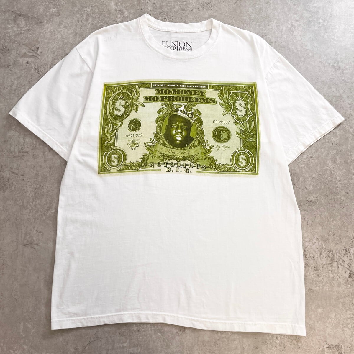 the notorious B.I.G. ノトーリアス B.I.G. ドル札 パロディプリント