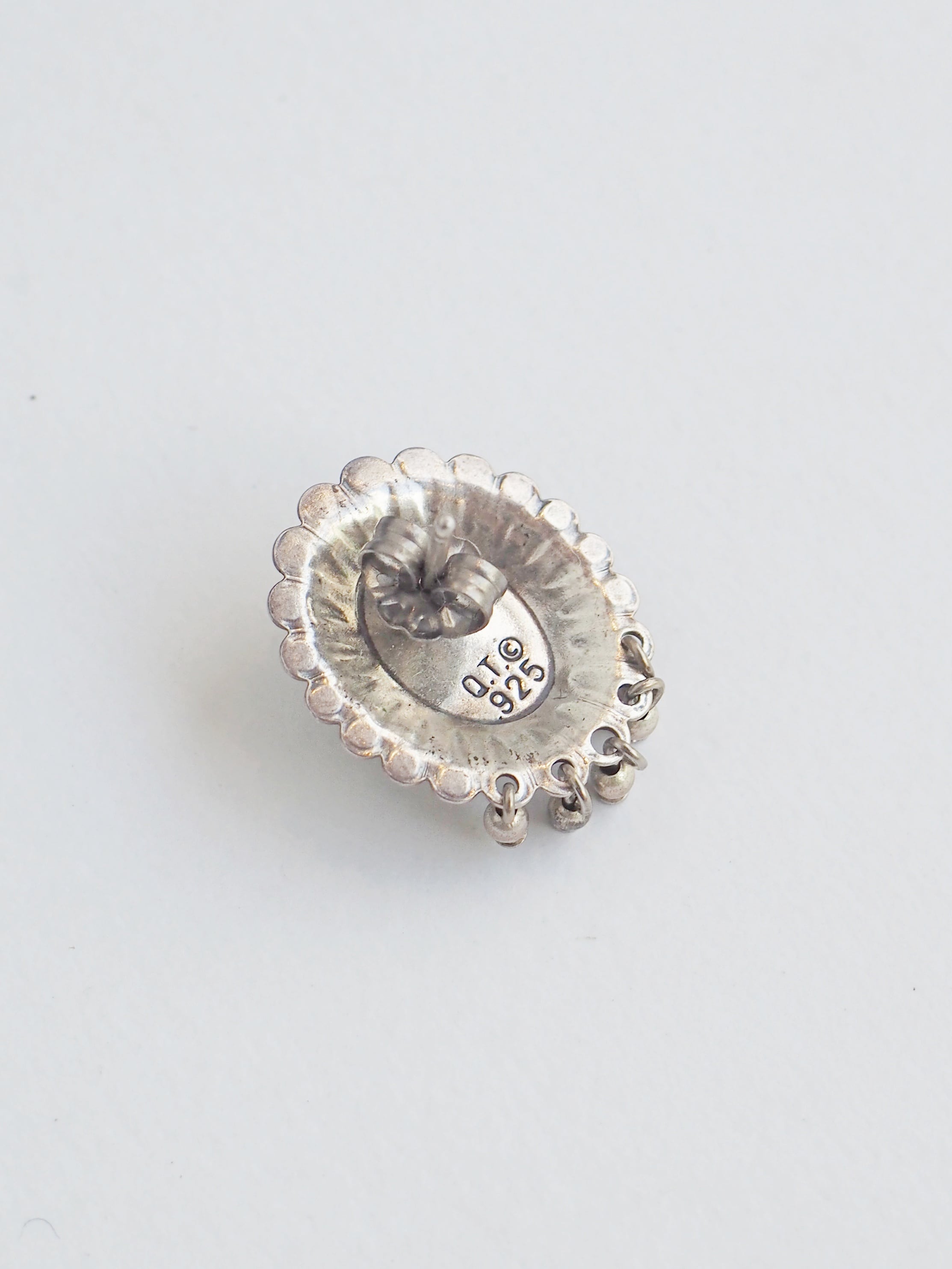 ネイティブアメリカンジュエリー ー Silver925ターコイズピアス ー