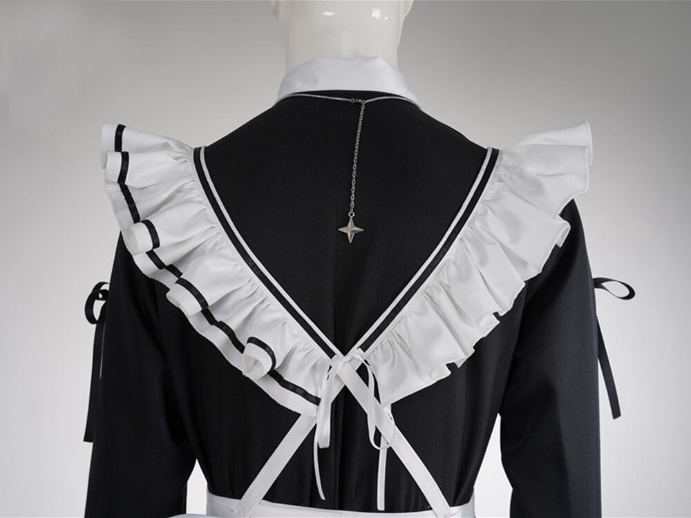 コスプレ衣装 にじさんじ VTuber 風 叶 メイド服 新衣装 ☆受注品