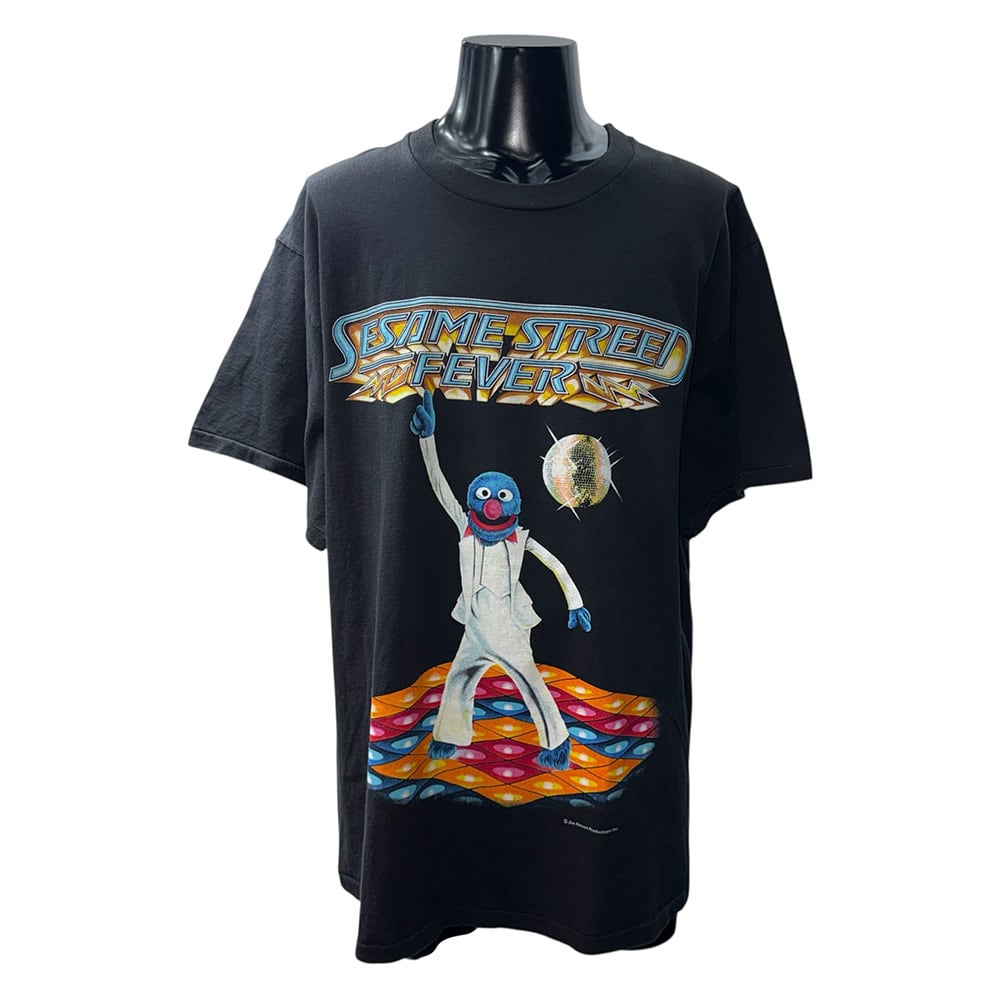 SESAMI STREET】セサミストリート SATURDAY NIGHT FEVER Vintage T