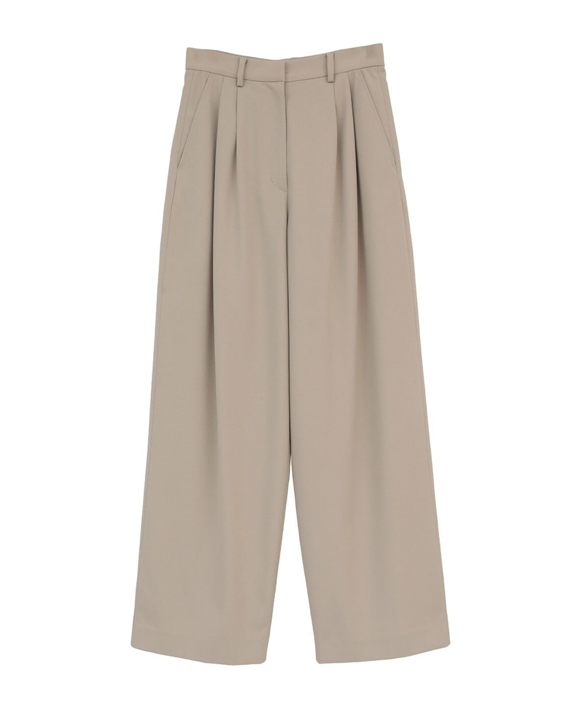 CLANE(クラネ) BASIC TUCK PANTS BEIGE | サウスオレンジ｜メンズ