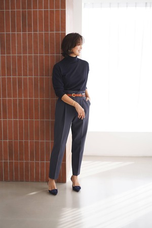 あったかEVERYDAY PANTS ネイビー