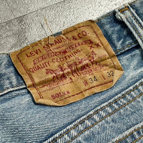 【W34 L32】 USA製 usa levi's リーバイス 501xx 詳細写真3