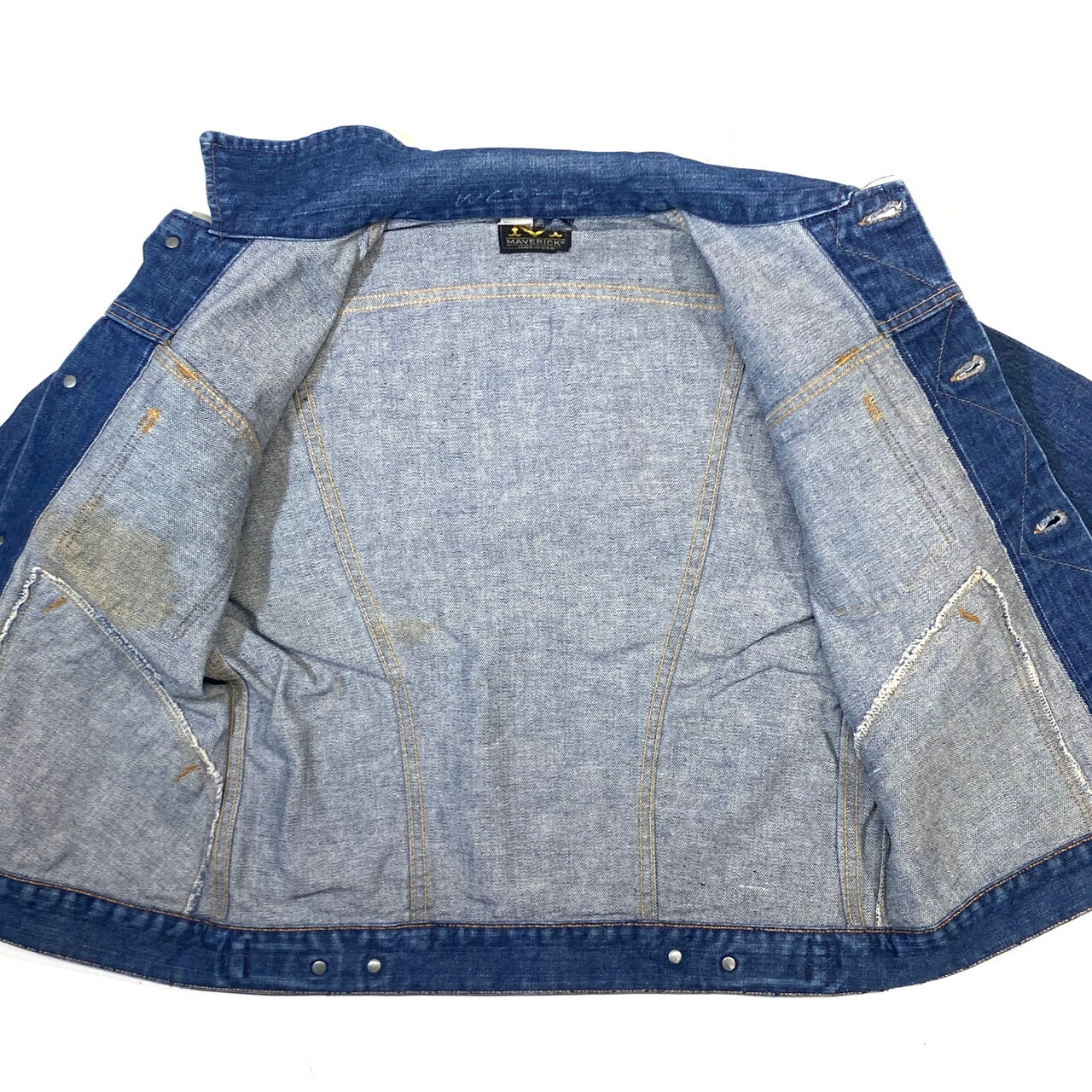 70年代 MAVERICK BLUE BELL マーベリック デニムジャケット ビンテージ 