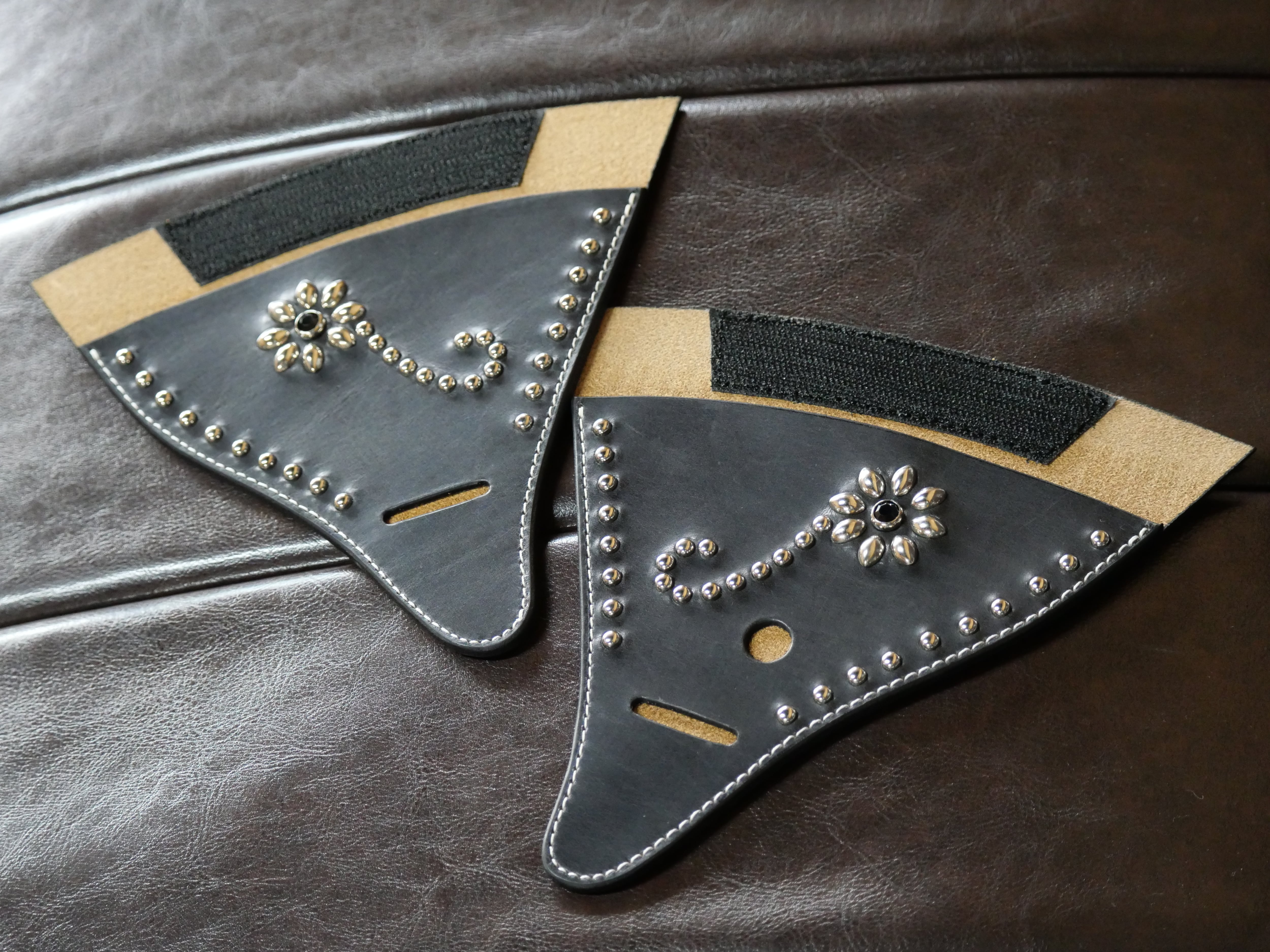 TT&CO.ヘルメット専用】any motorcycleスタッズイヤーカバー