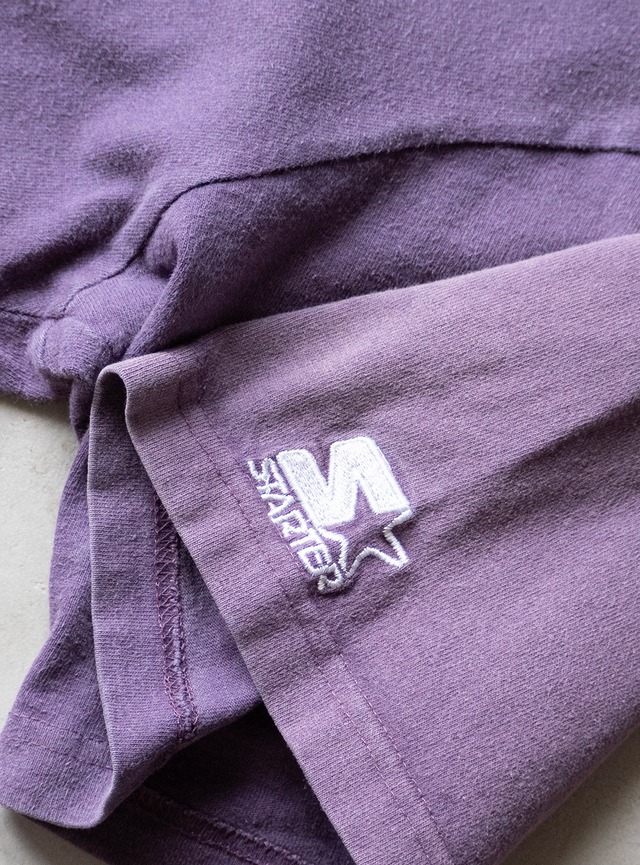 "STARTER" used Fade purple tee
