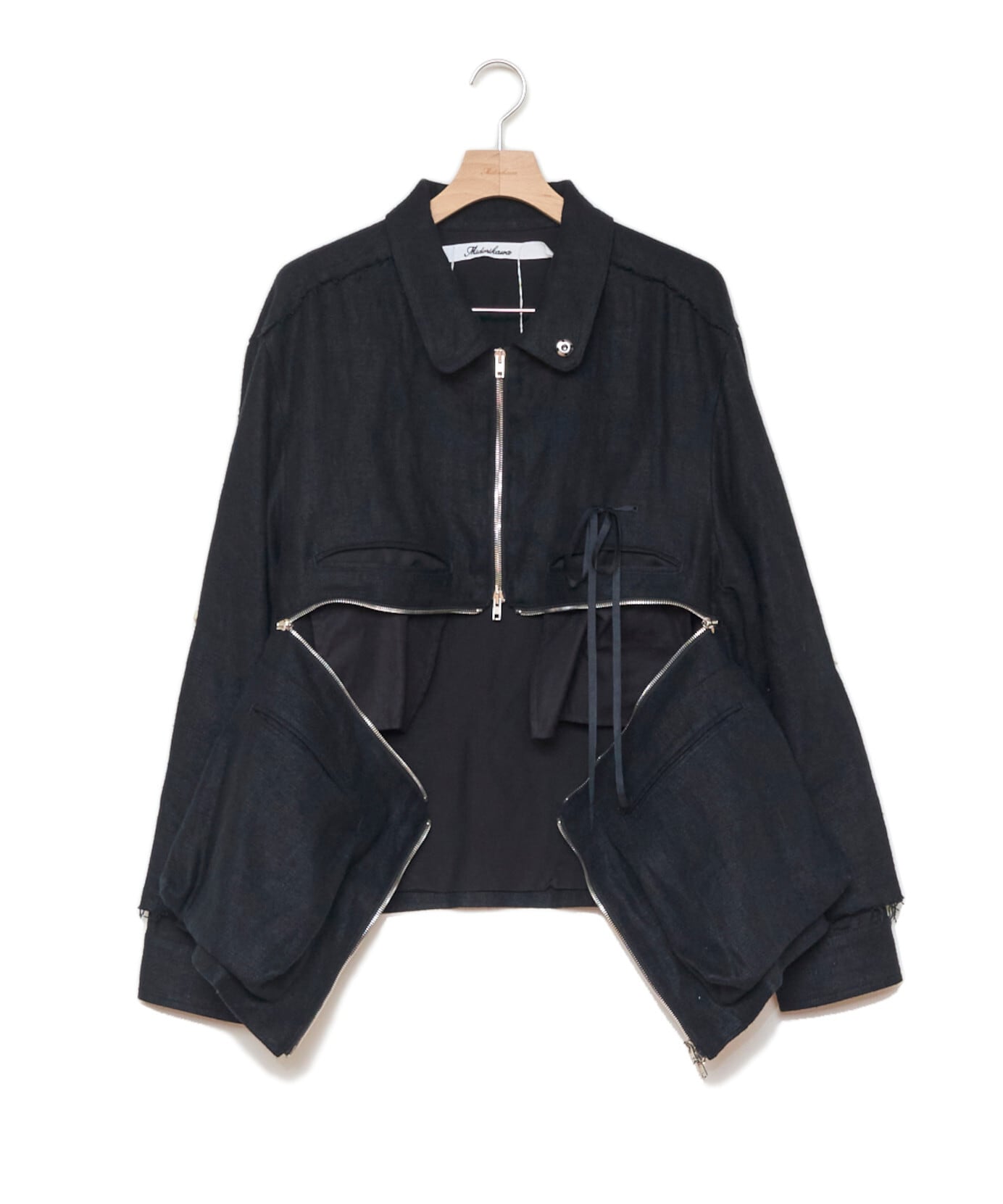 Midorikawa / MID26SS-BL01 CROSS BLOUSON (BLACK) | AfterSchool
