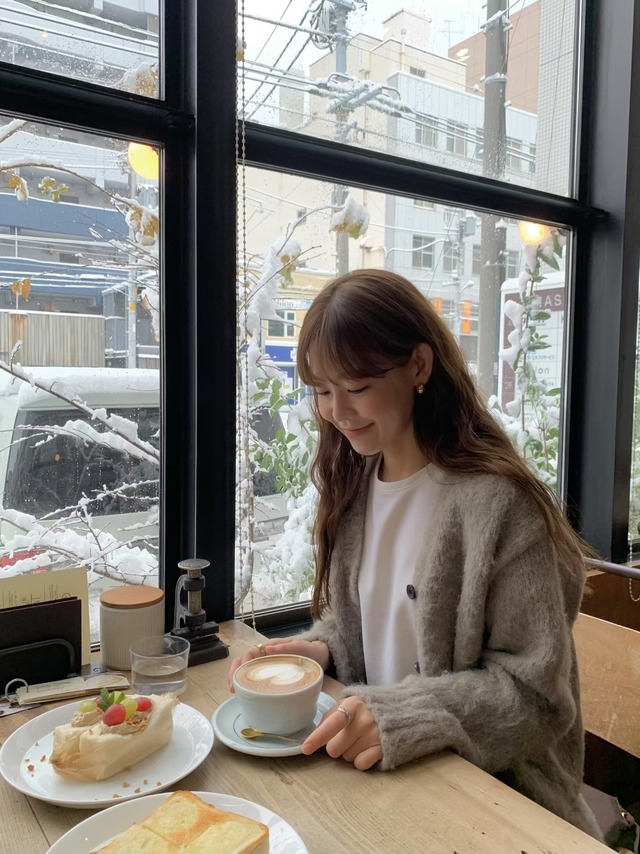 (予約) LIFFEY / Mellow boucle cardigan 3color