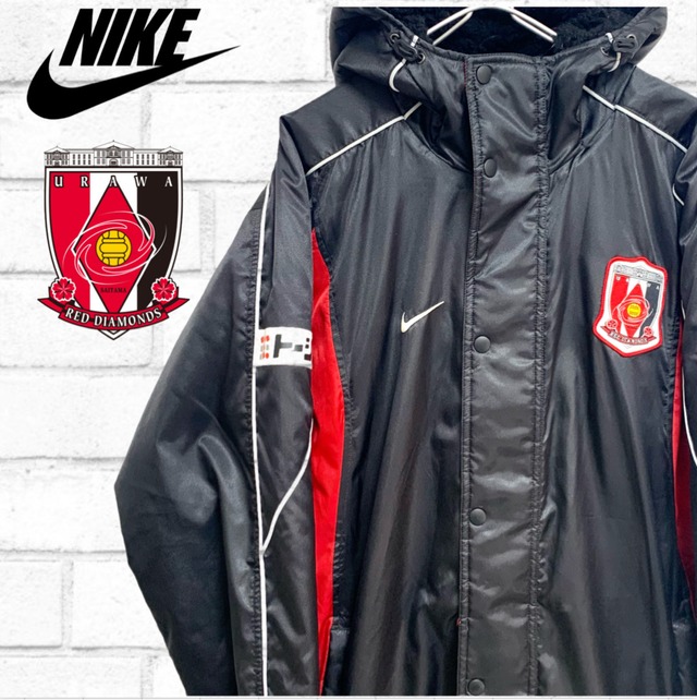 美品】NIKE 浦和レッズ ロングウェイティングコート ベンチコート 槙野 